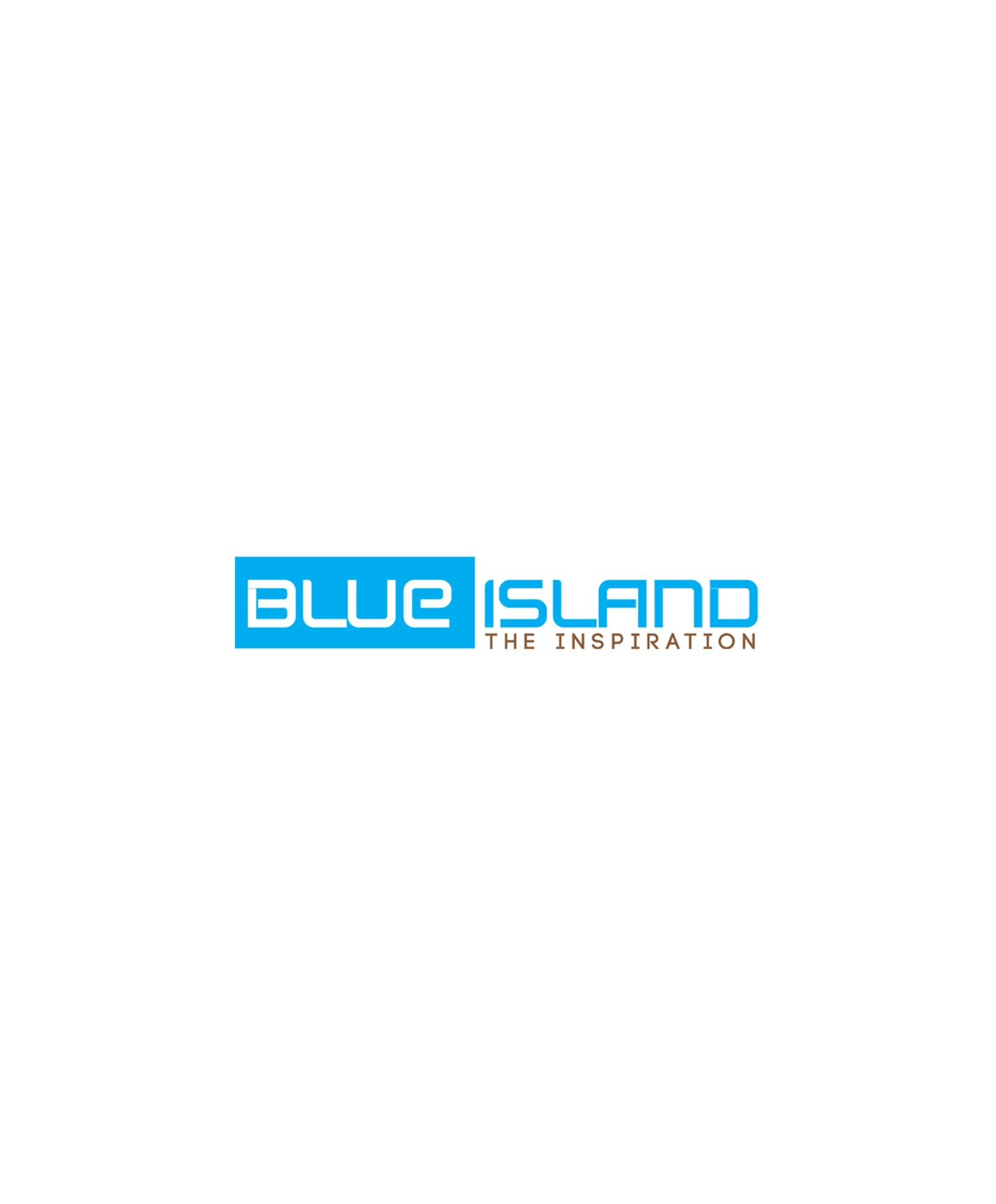 blue island logo design