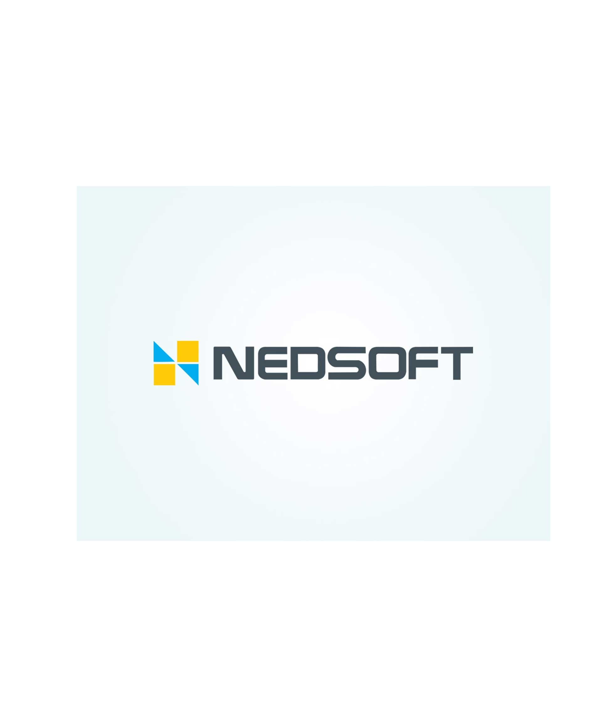 ned soft logo design