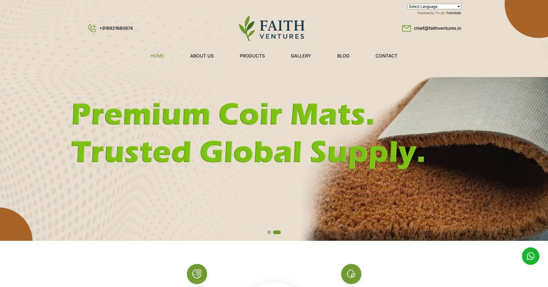 Faith Ventures — website by Orange Dice