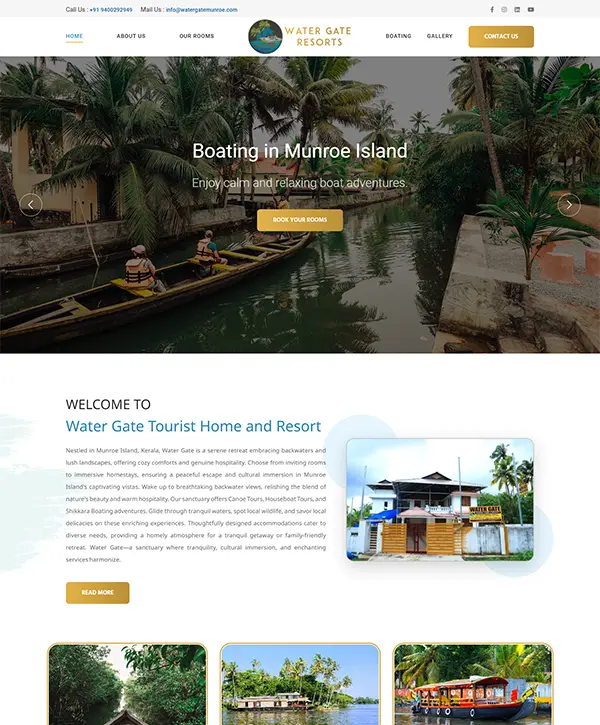 Watergate Munroe — website by Orange Dice