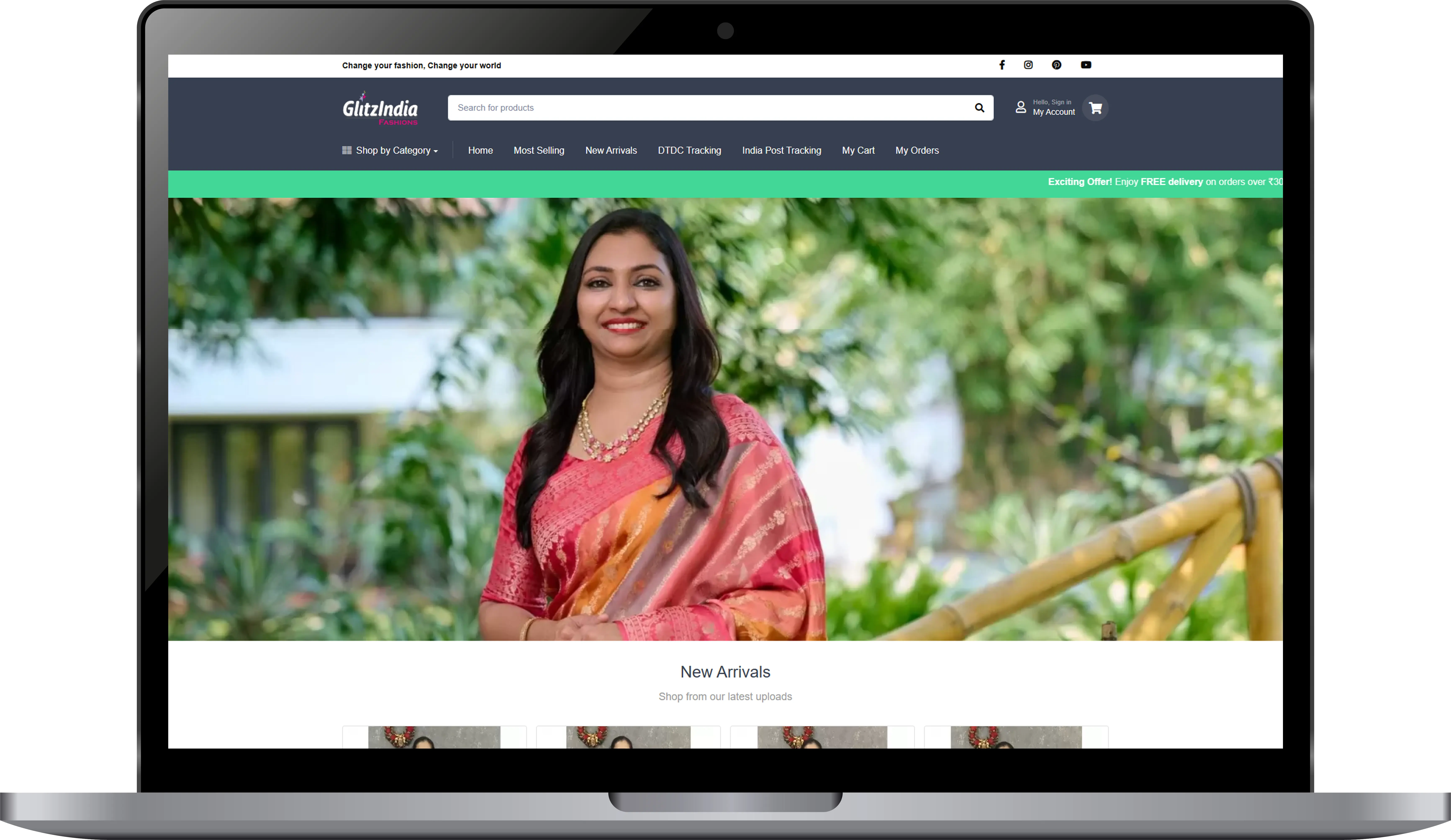 Glitz India E-commerce Case Study