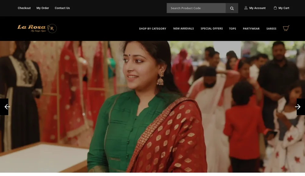 La Rosa Bridal Studio E-commerce Case Study