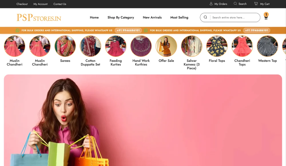 PSP Stores E-commerce Case Study